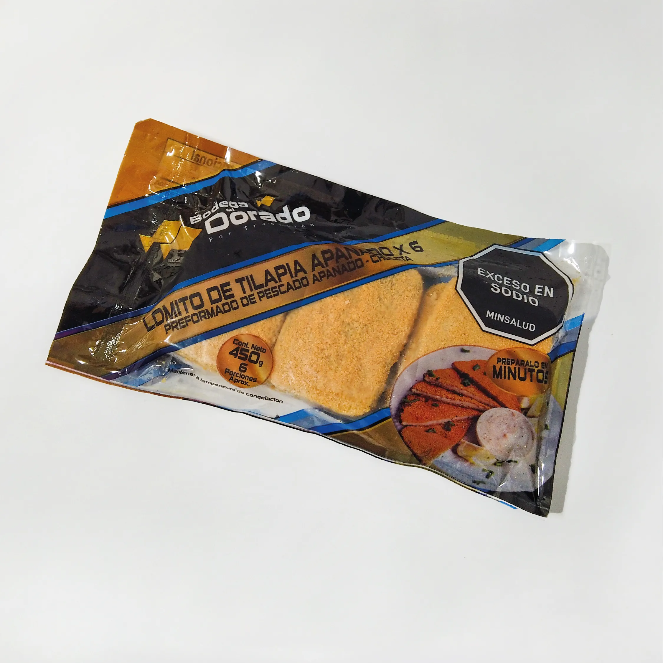 CHULETA DE PESCADO APANADA